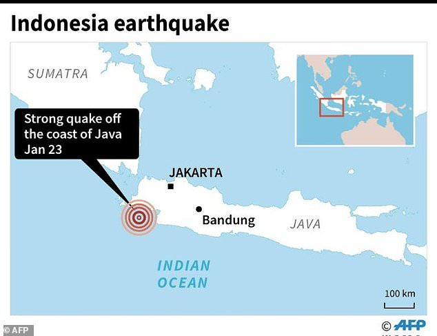 Gempa Banten Lukai Enam Pelajar, Pemotor di Jakarta Jatuh Akibat Guncangan